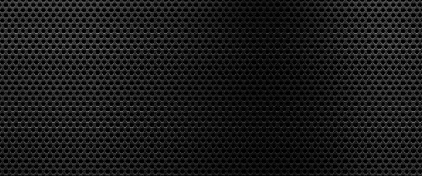 A monochrome abstract screen pattern, like a metal grill on a computer.