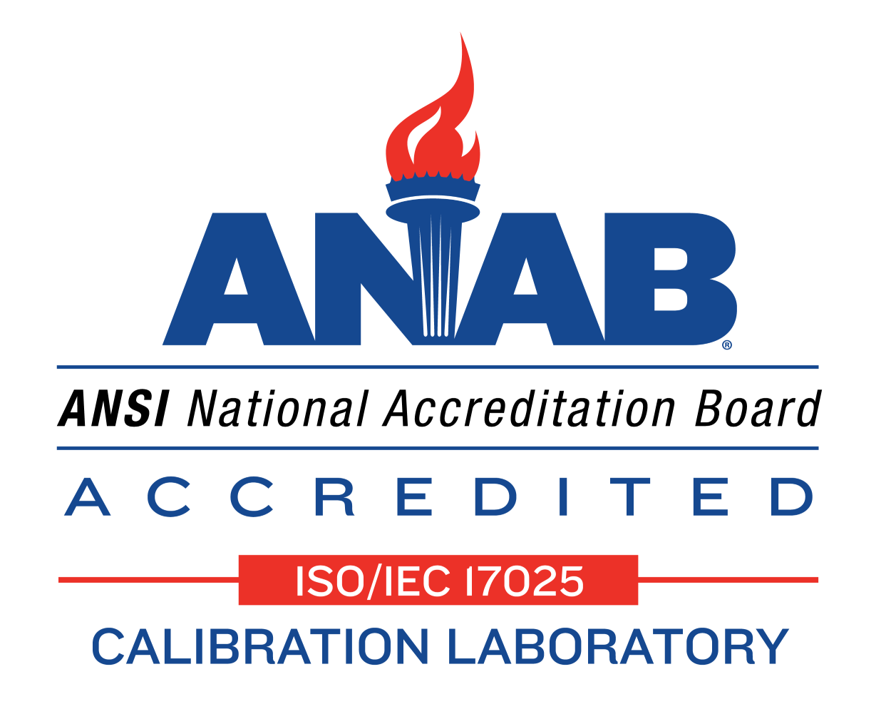 ANAB ISO 17025 2026 symbol