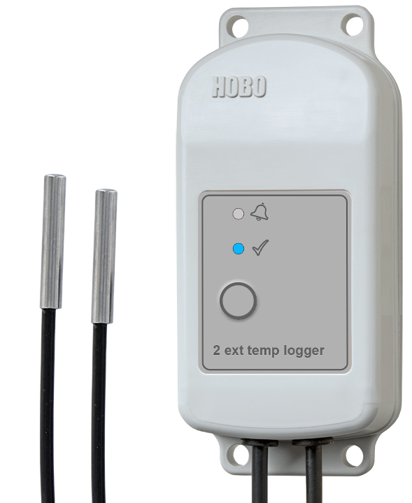 MX2303 Two External Temperature Sensors Data Logger MX2303