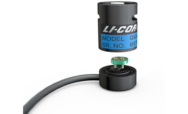 LI-190R light sensor under housing