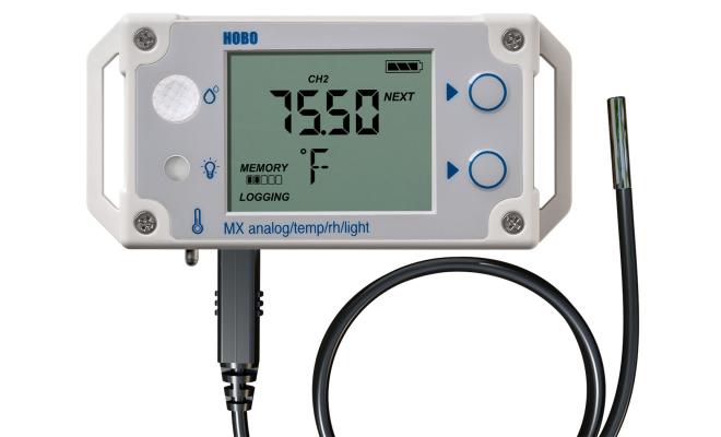 Logger Kit Temp/RH/Light/Ext-Temp MX1104-TEMP-06 | Onset's HOBO