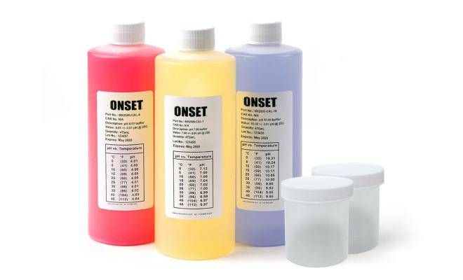 HOBO MX2500 Calibration Kit (Calibration Beaker and 4, 7, 10 Buffers)