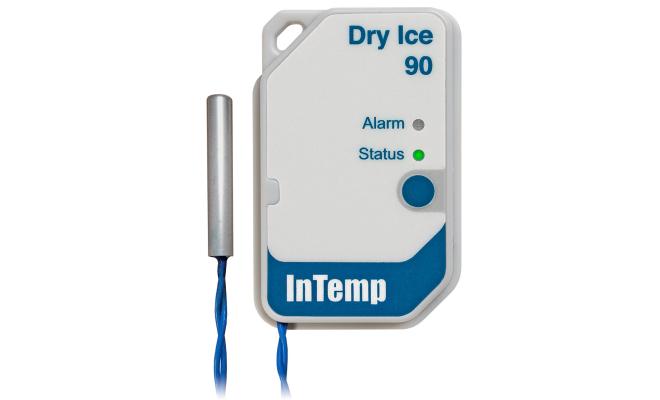 InTemp Dry Ice Logger - Single-Use Data Logger