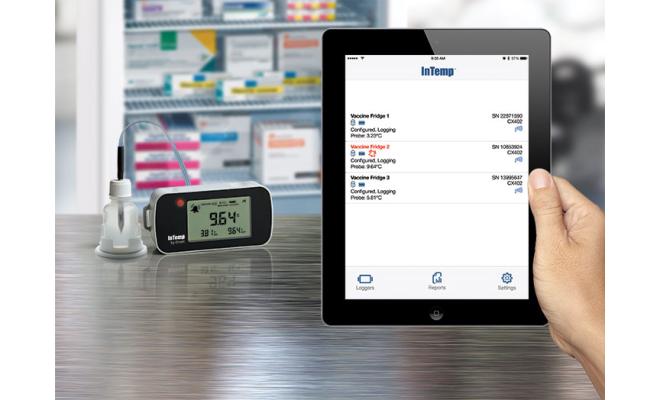 Temperature Storage Monitoring with Probe CX402-xxM | InTemp