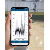 HOBOconnect on a mobile phone with gym floor