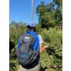 HOBO North Face Backpack on back of hiker