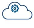 Icon representing cloud-based