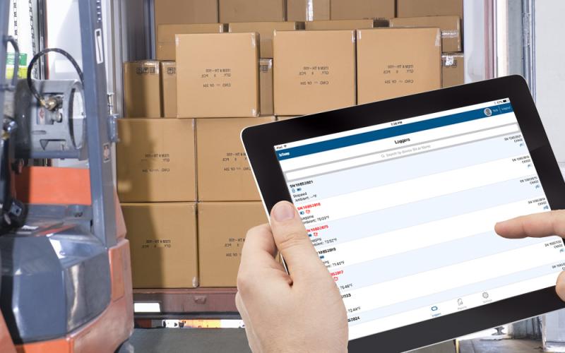 Shipping Dock with Tablet