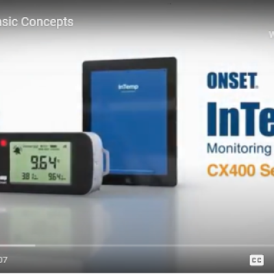 InTemp Cold Chain monitoring video explaining data loggers and IoT software