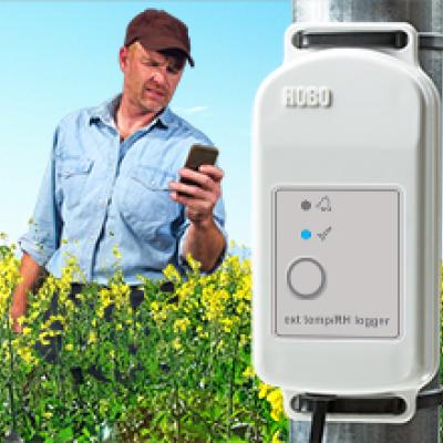 HOBO Temp, RH & Soil Moisture Data Loggers
