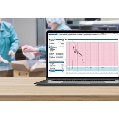InTempConnect UI shot in health care environment
