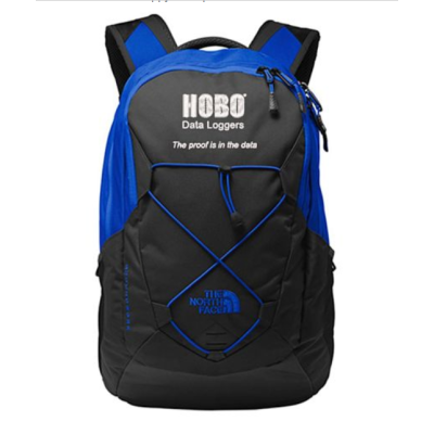 HOBO logo on North Face backpack product