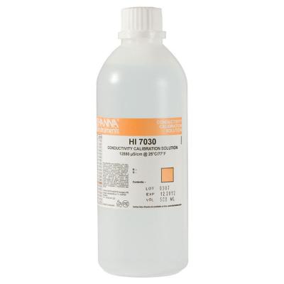 Hanna conductivity calibration solution bottle