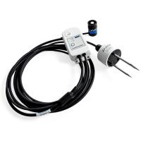 MX2310 studio photo - a small white device connected to 2 senor devices, connected by a long black cable.